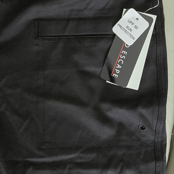 Island Escape 6" Board Shorts women 8 black new w/tags - Picture 4 of 6